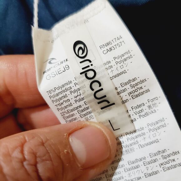 Rip Curl Classic Surf Eco One Piece Swimsuit Size Large - Picture 6 of 6